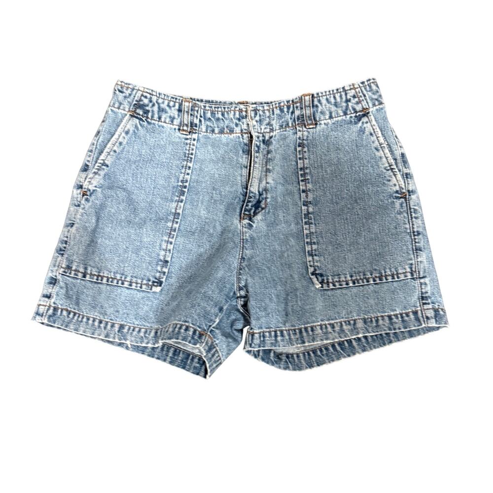 Vintage Calvin Klein Jeans Denim Shorts Light Wash High Rise 10 Y2K 90s Chic